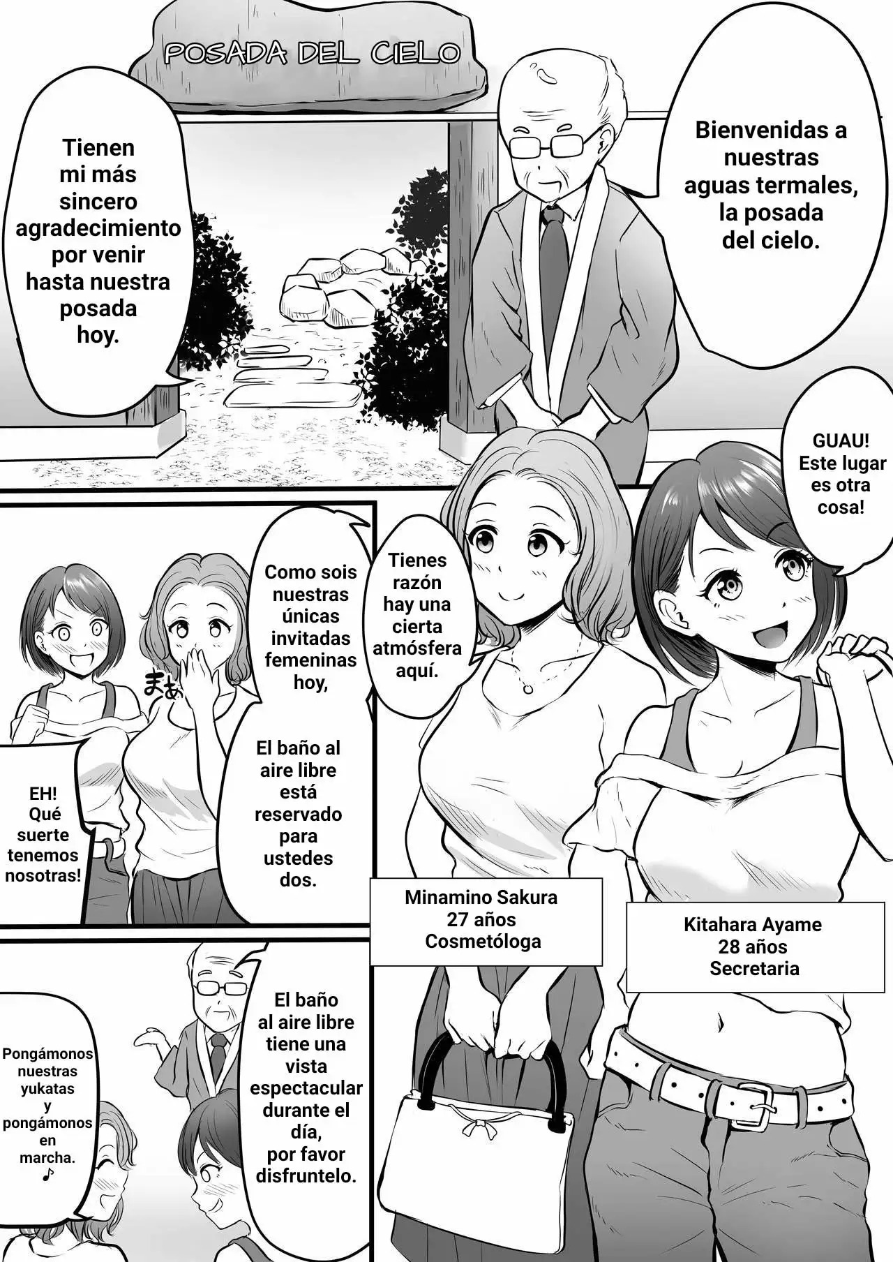 Onsen Ryokan de Zurineta Shuushuu Mission! | Serie de Travesuras Lascivas de Zurio y Yasu 1 page 2 full