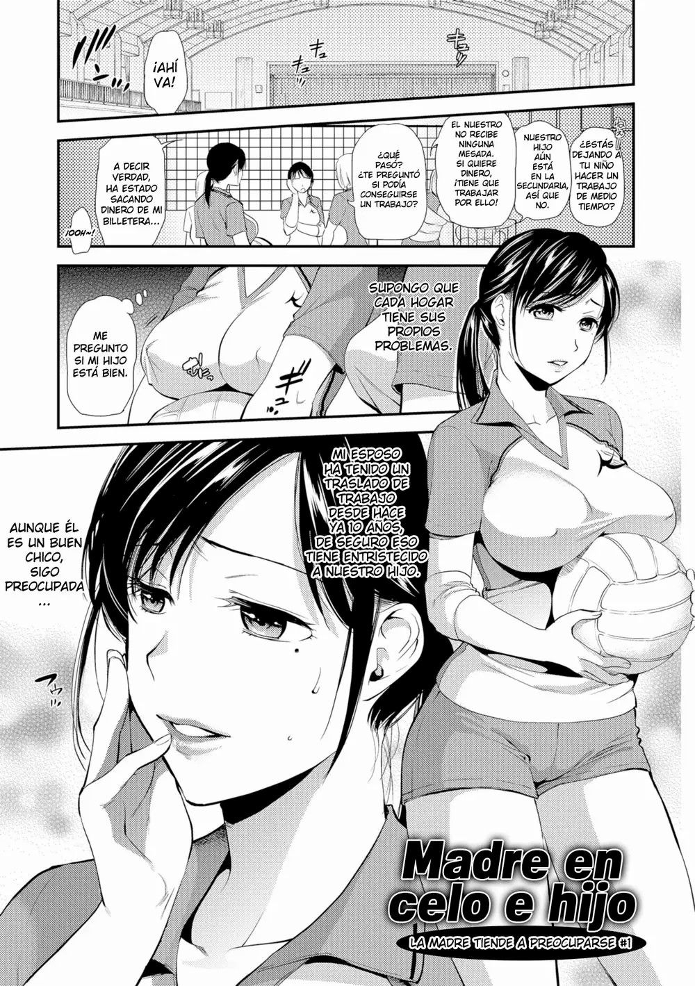 Hatsujou Boshi-Okaasan wa Shinpaisei | Rutting Mother and Son - Mother Tends to Worry page 1 full
