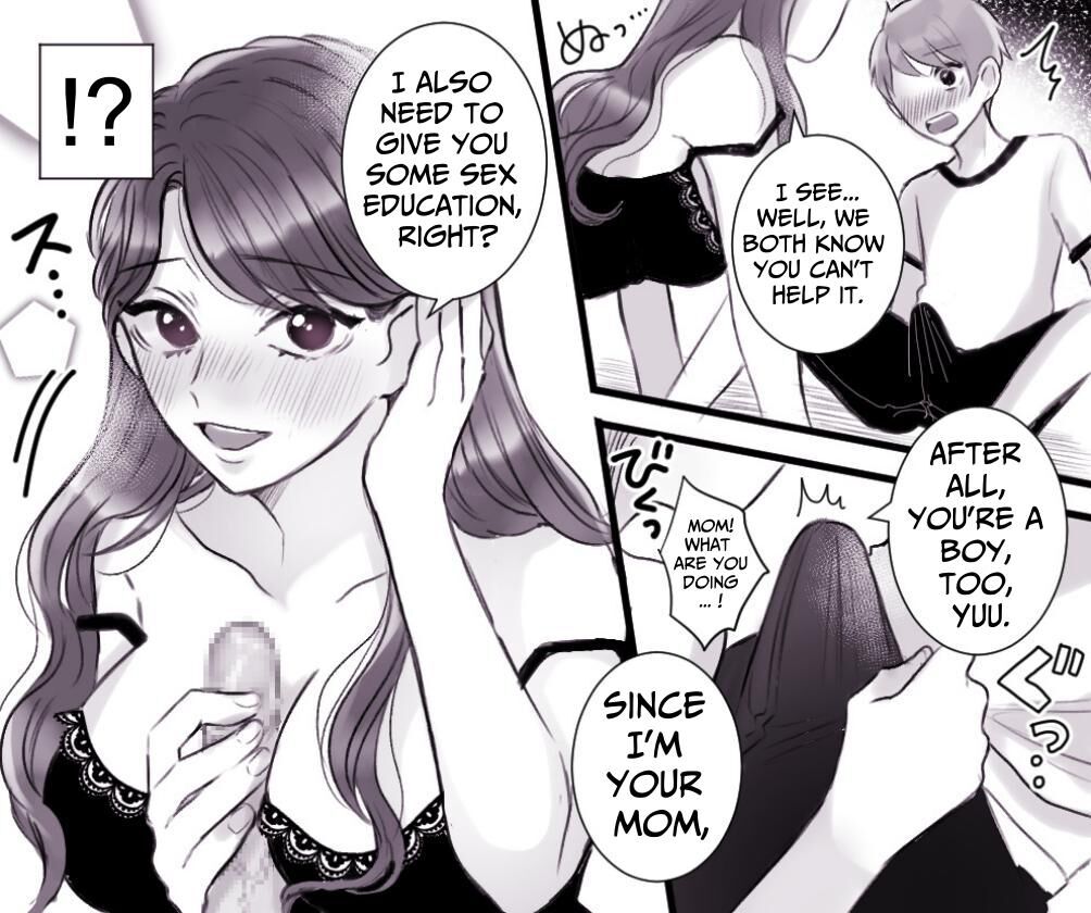 Okaa-san to Boku no Sex Jijou "Seikyouiku mo... Hitsuyou yo ne?" | The Sexual Circumstances of My Mother and I ~Sex education is necessary, right?~ page 10 full