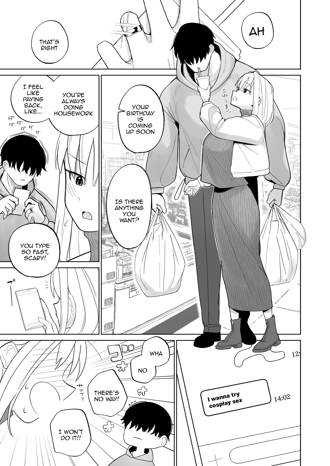 Tsundere Niizuma-chan, Icha Love Cosplay Sex o Suru. | The Tsundere Newlywed Wife Has Lovey-Dovey Cosplay Sex page 3 full