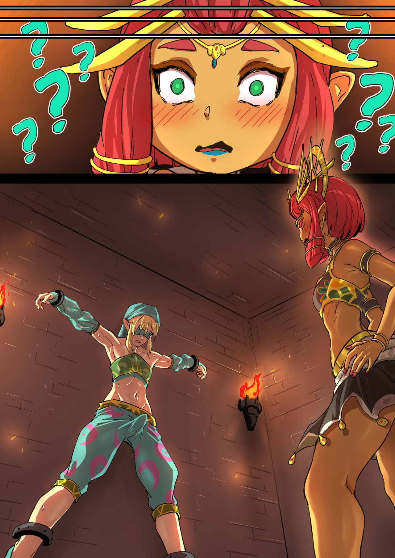 Riju's Dungeon Date page 7 full