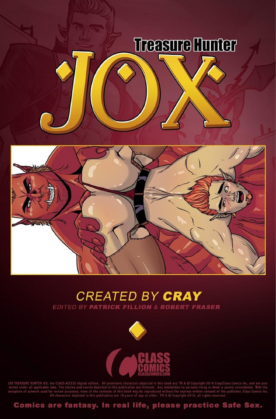 JOX: Treasure Hunter #3 page 2 full
