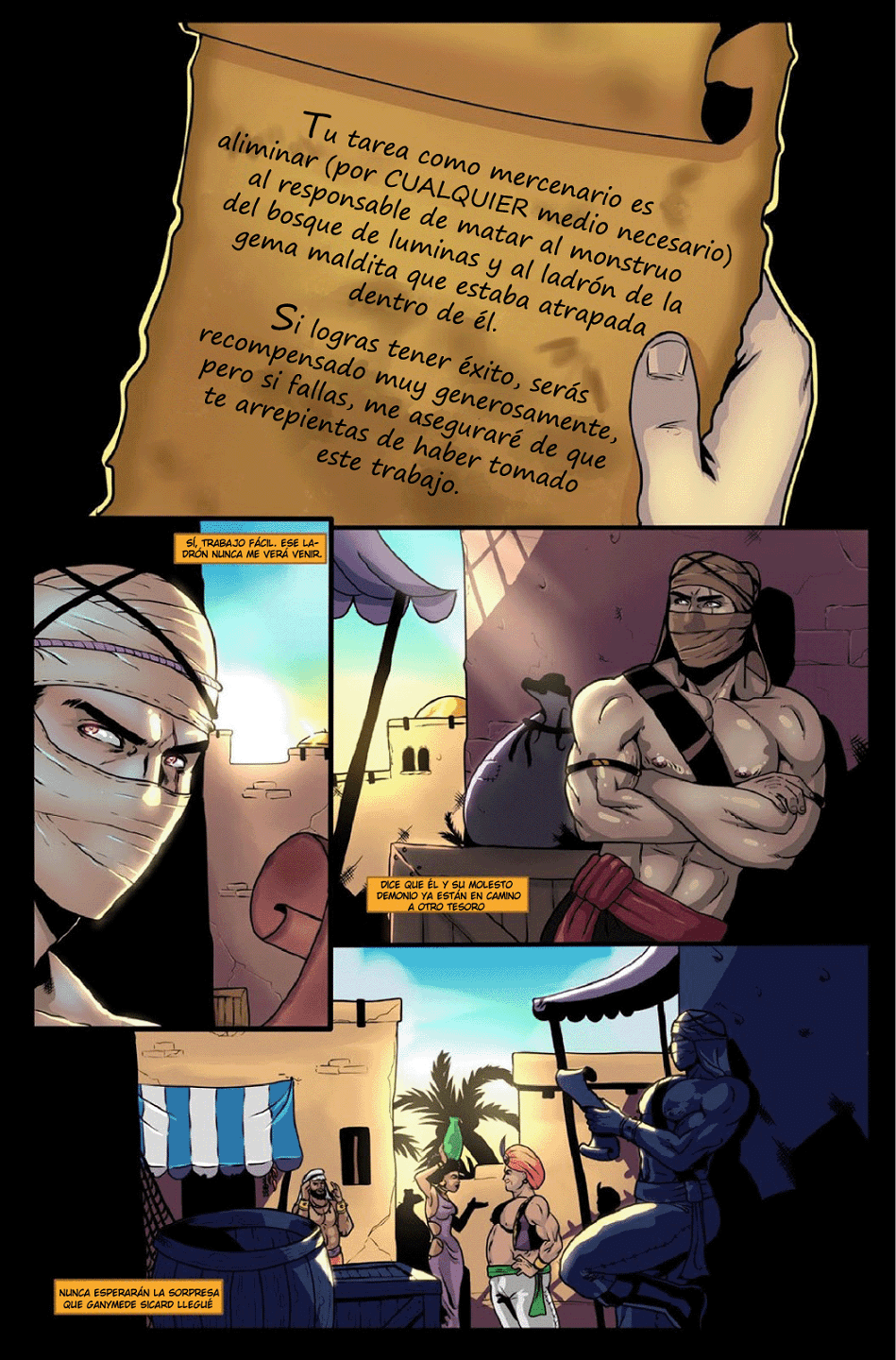 JOX: Treasure Hunter #3 page 3 full