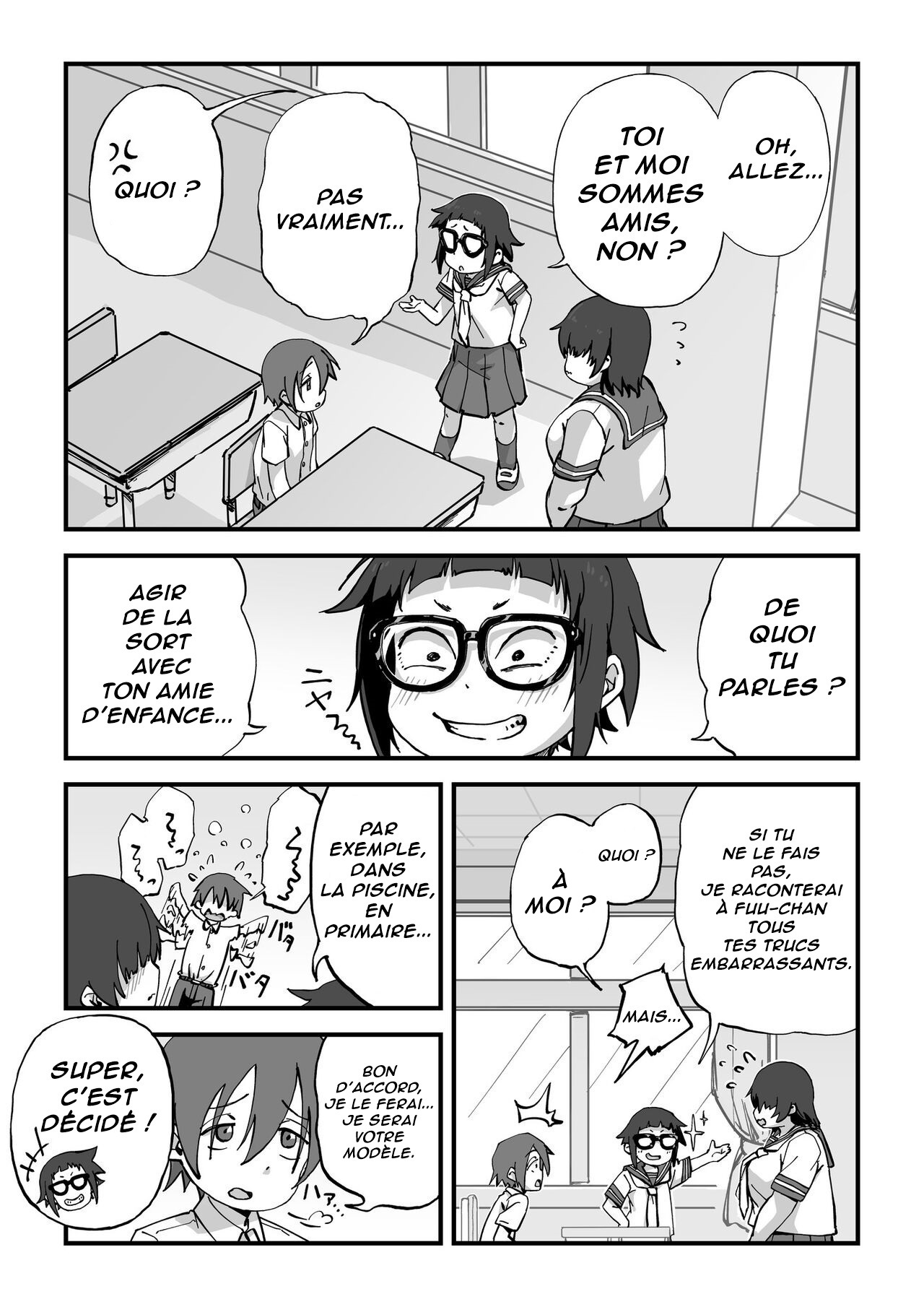 Boku wa Manken Senzoku Nude Model | Je suis le model de nu exclusif du Club Manga page 3 full