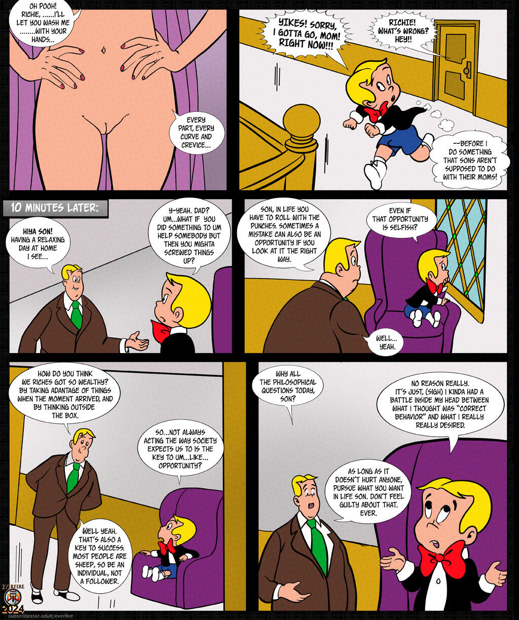 Professor K's Bimbofication Machine page 8 full