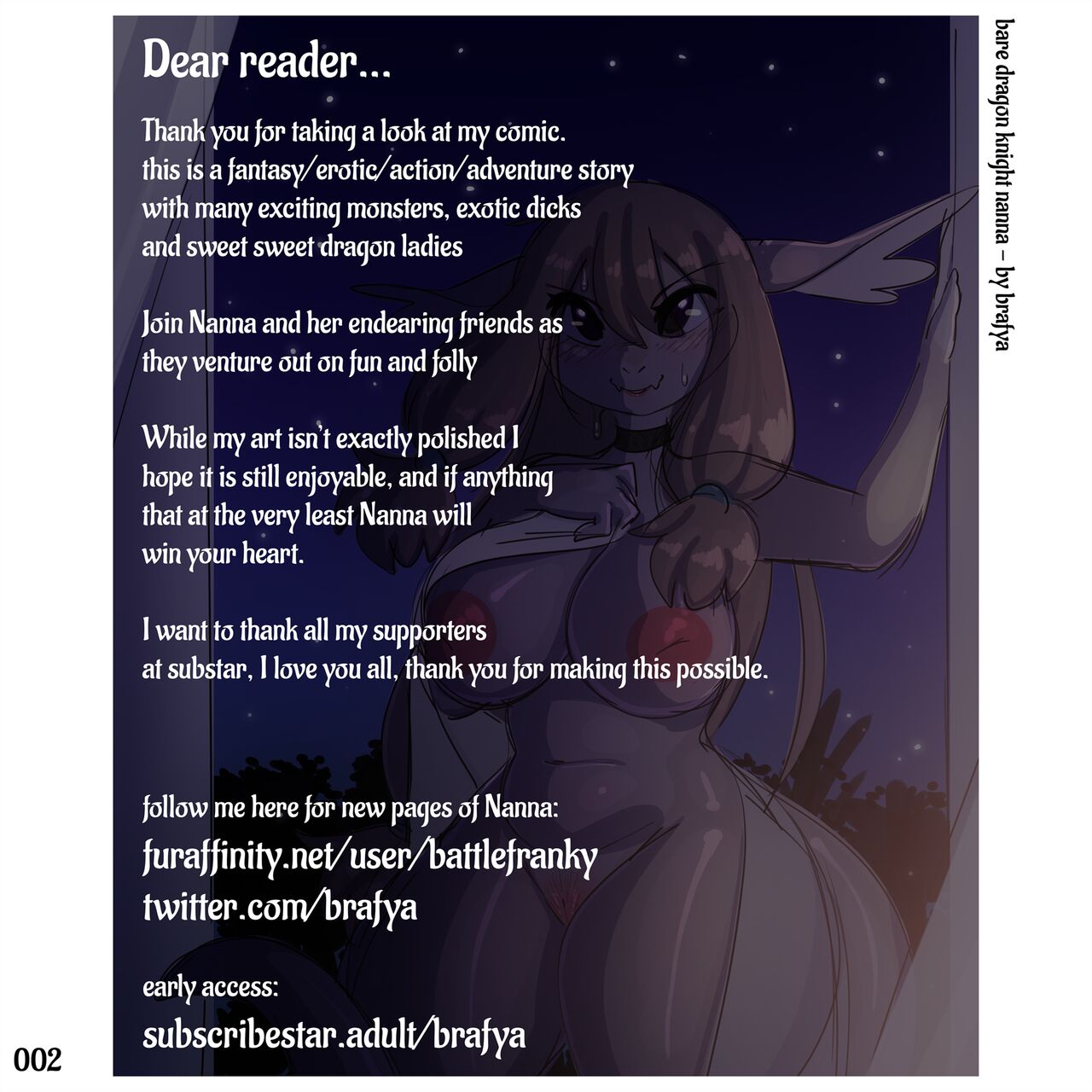 Bare Dragon Knight Nanna page 3 full