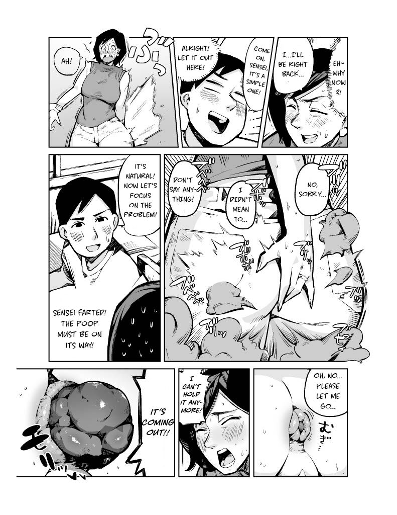 Dekashiri Hitozuma Kateikyoushi wa Seito no Ie de Unko o Morasu | My Tutor Defecated At My House page 7 full