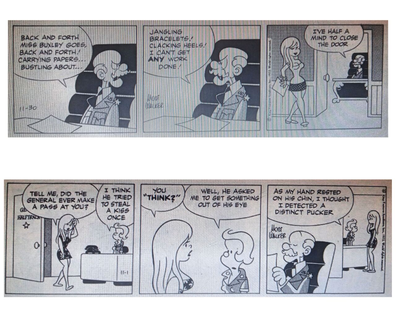 Miss Buxley: Sexism in Beetle Bailey? page 4 full
