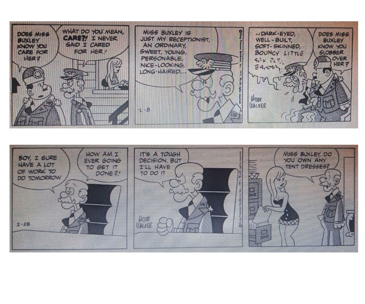 Miss Buxley: Sexism in Beetle Bailey? page 5 full