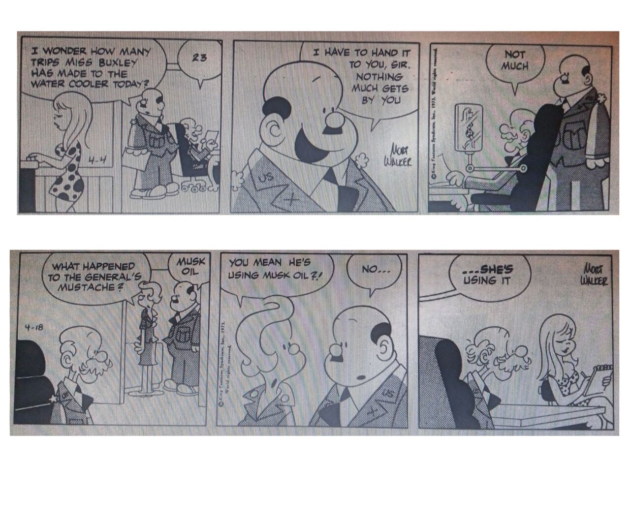 Miss Buxley: Sexism in Beetle Bailey? page 6 full