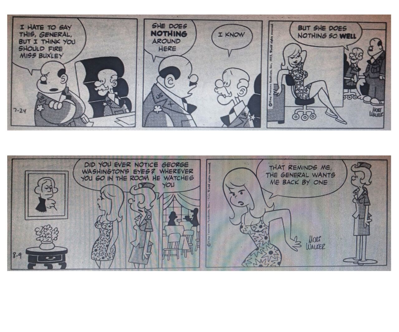 Miss Buxley: Sexism in Beetle Bailey? page 7 full