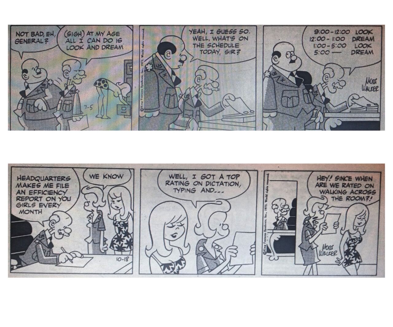 Miss Buxley: Sexism in Beetle Bailey? page 9 full