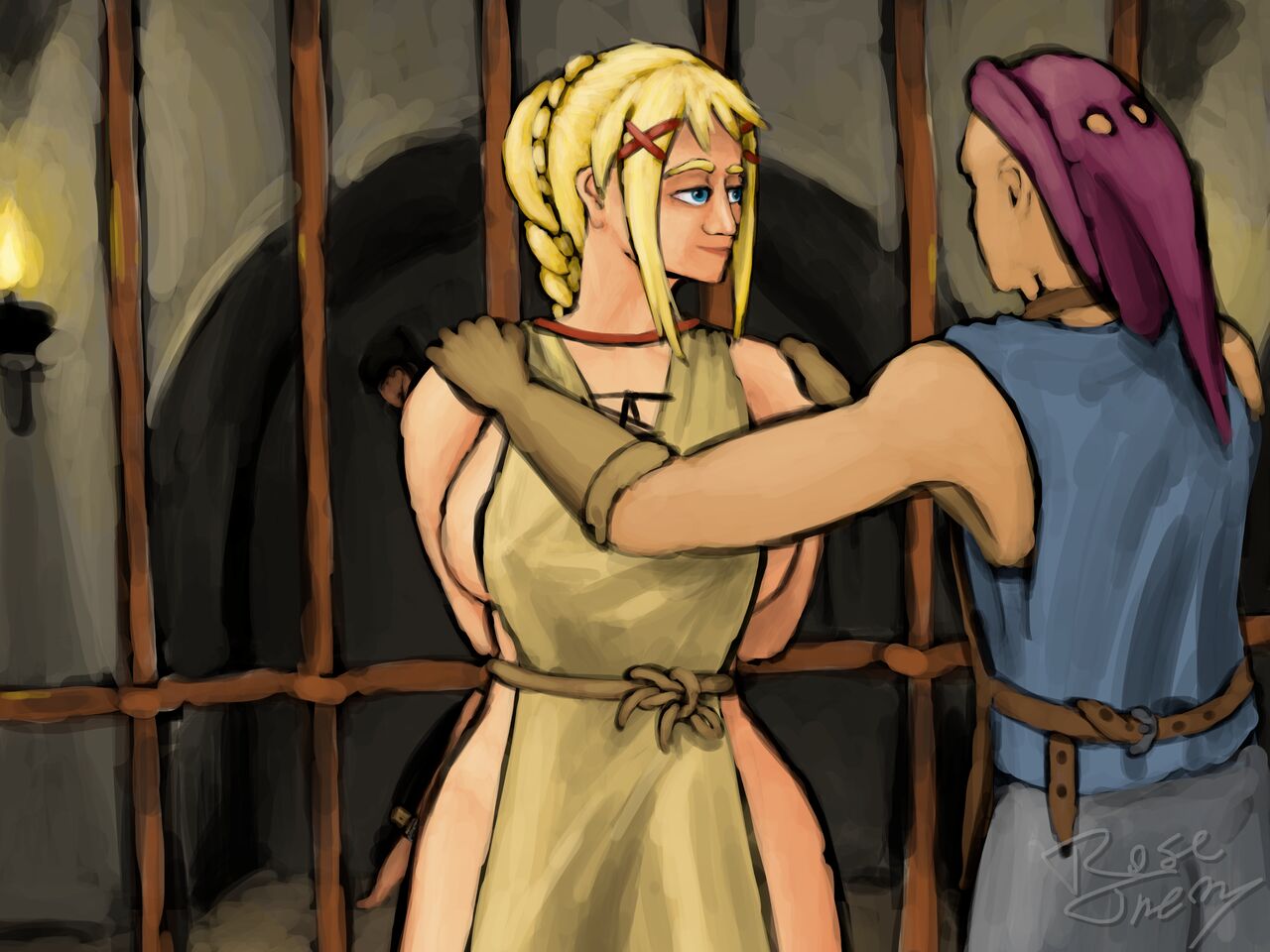 In Front of the Bars page 3 full
