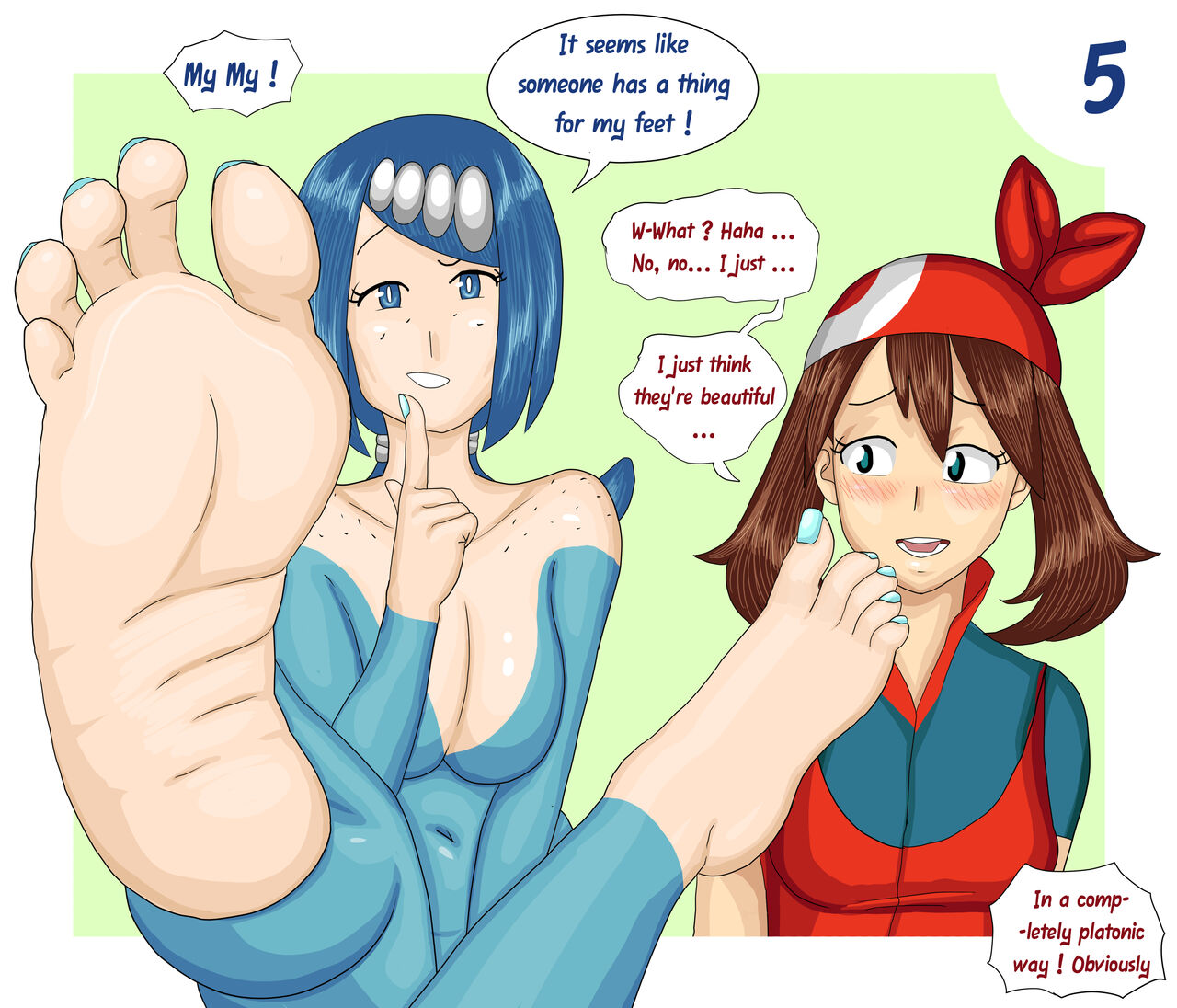 May and lana’s Mother page 5 full