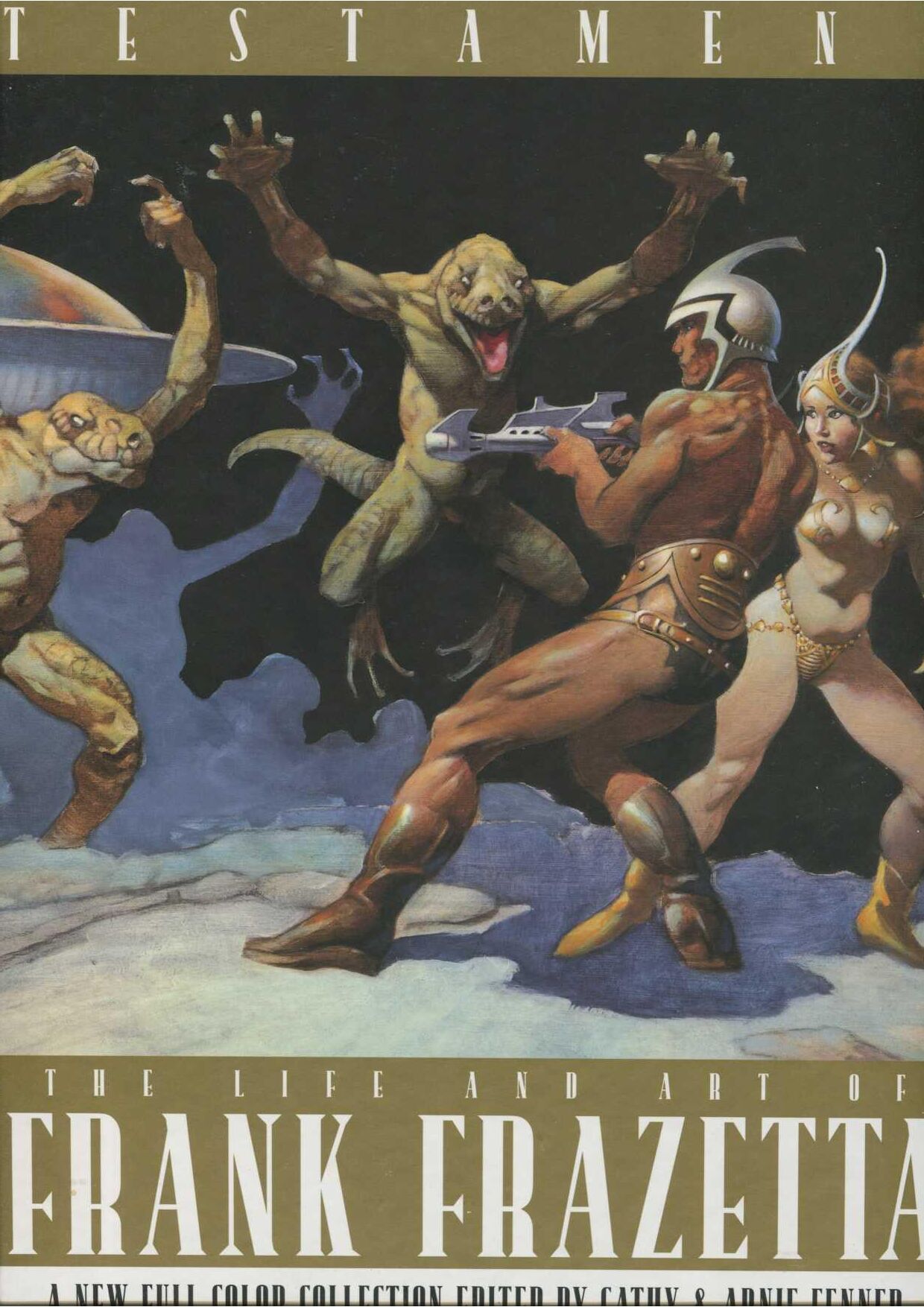 Testament: A Celebration of  the Life and Art of Frank Frazetta page 1 full