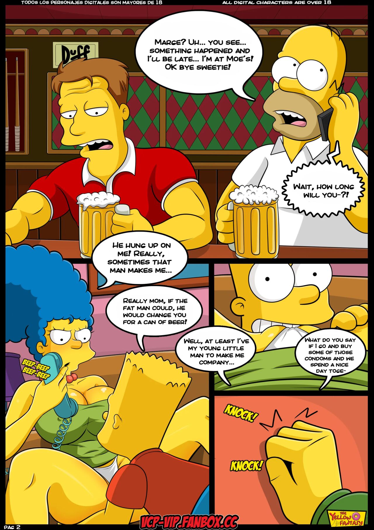 Croc The Yellow Fantasy: Babysitting without Babysitting The Simpsons page 3 full