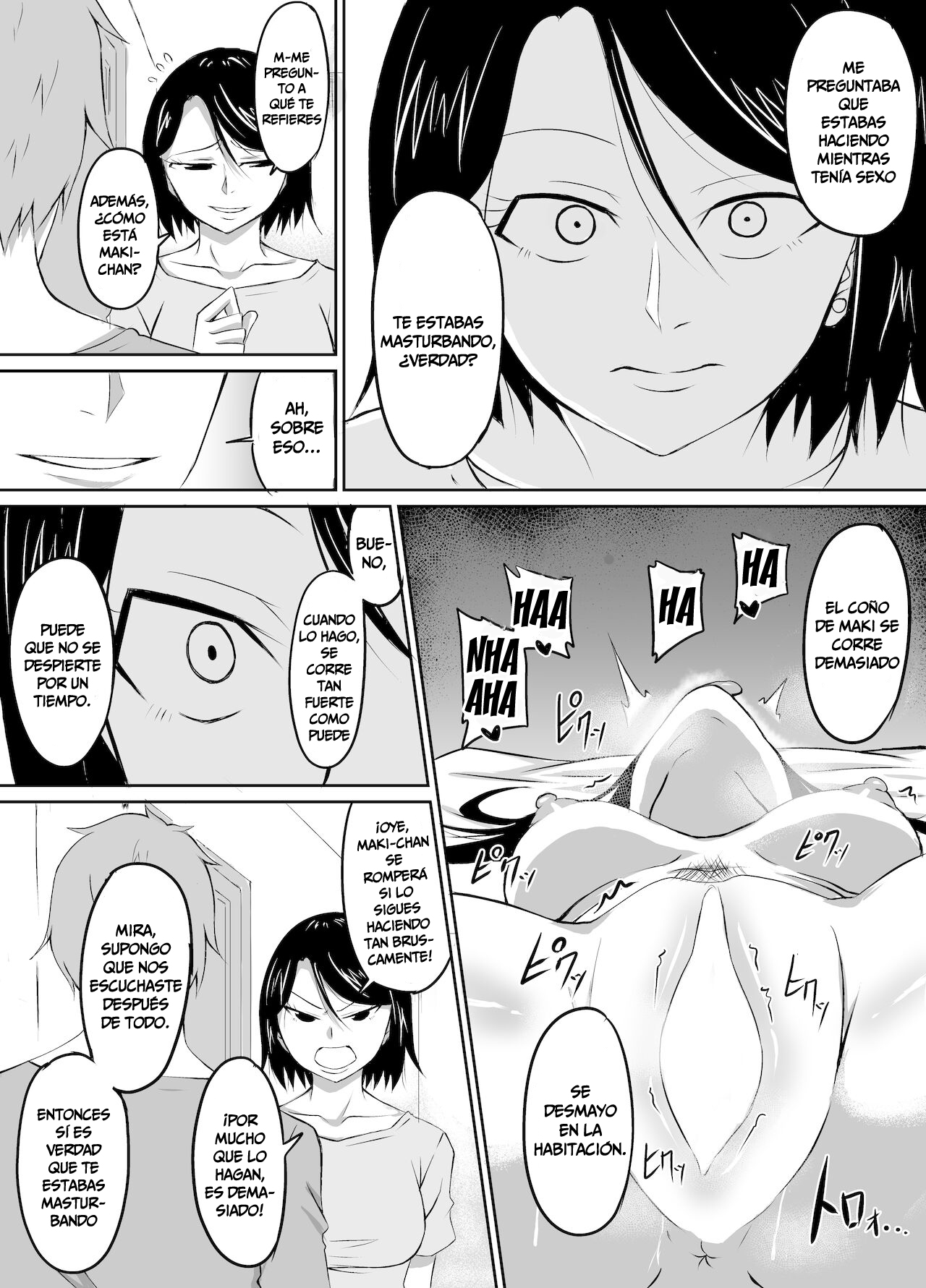Hitozuma ga Musume no Kareshi ni Otosareru Hanashi | La Historia de una Mujer Casada que Fue Engañada por el Novio de su Hija page 10 full