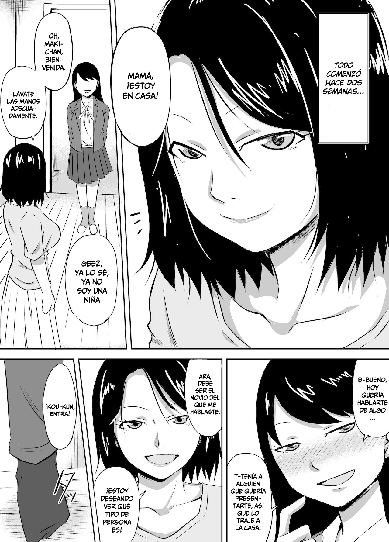 Hitozuma ga Musume no Kareshi ni Otosareru Hanashi | La Historia de una Mujer Casada que Fue Engañada por el Novio de su Hija page 3 full