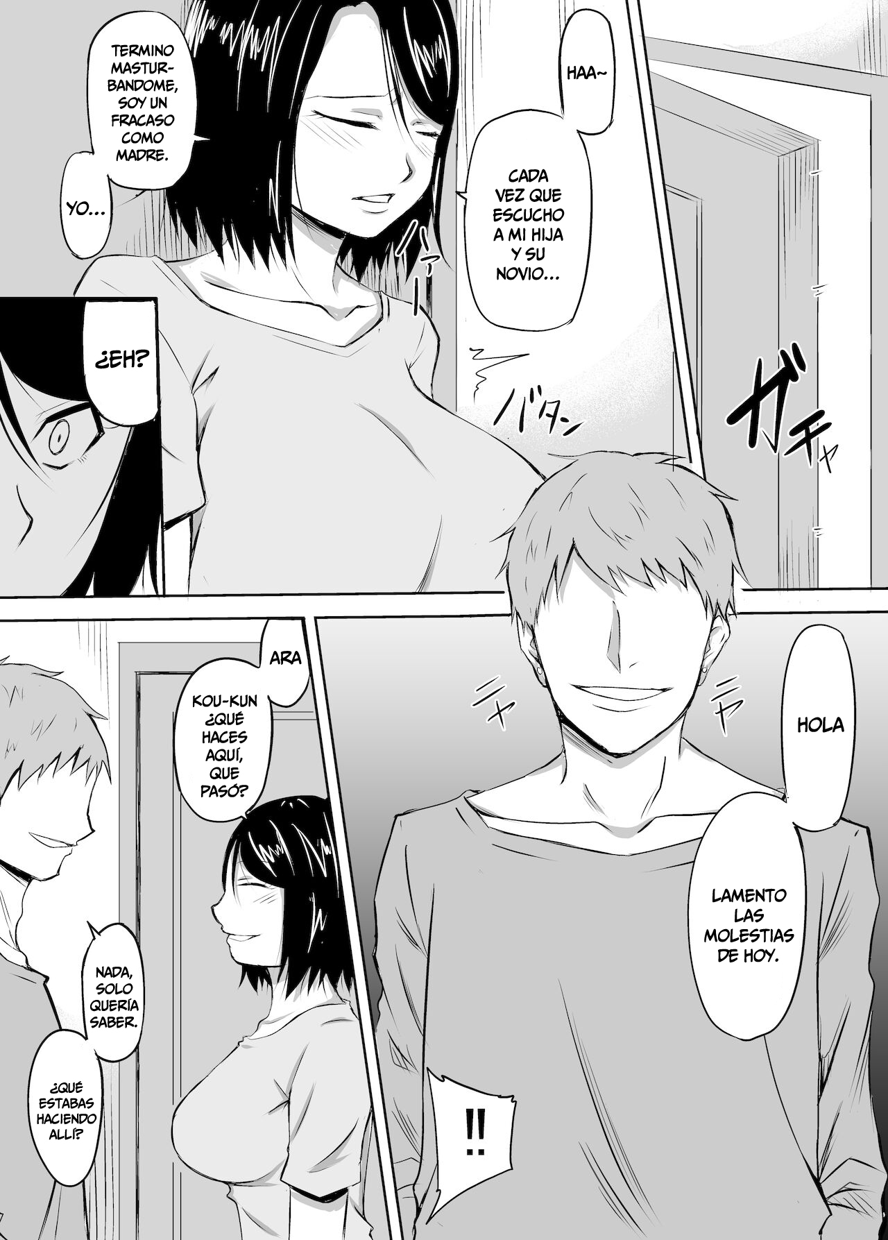 Hitozuma ga Musume no Kareshi ni Otosareru Hanashi | La Historia de una Mujer Casada que Fue Engañada por el Novio de su Hija page 9 full