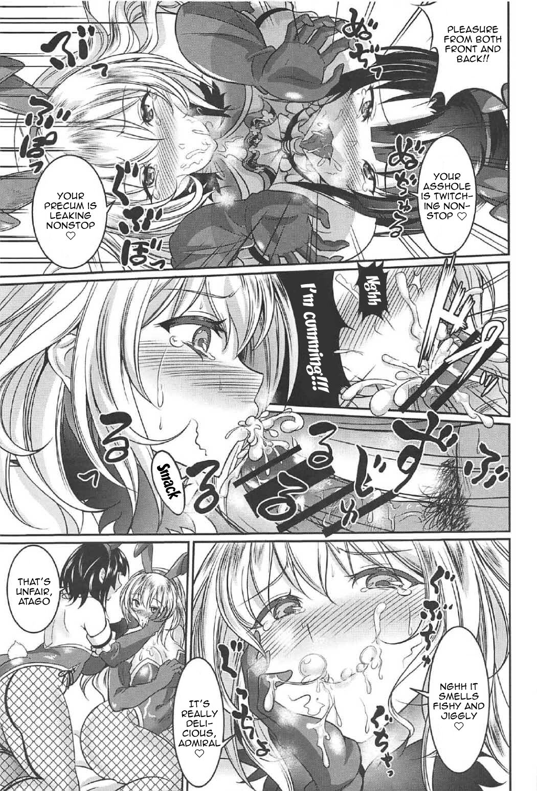 Atago to Takao wa Dosukebe Usagi page 9 full