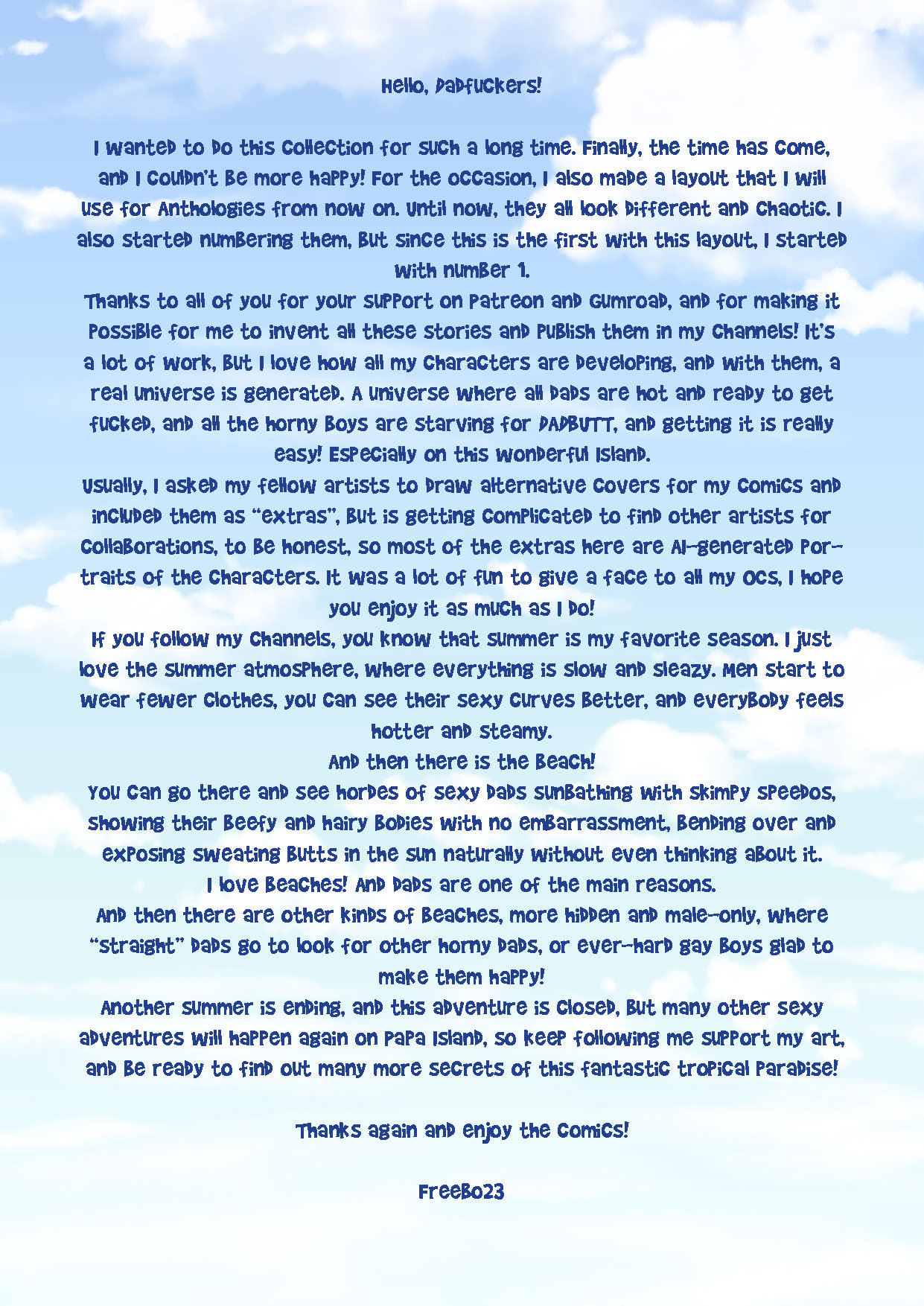 - Summer In Papa Island - Anthology page 2 full