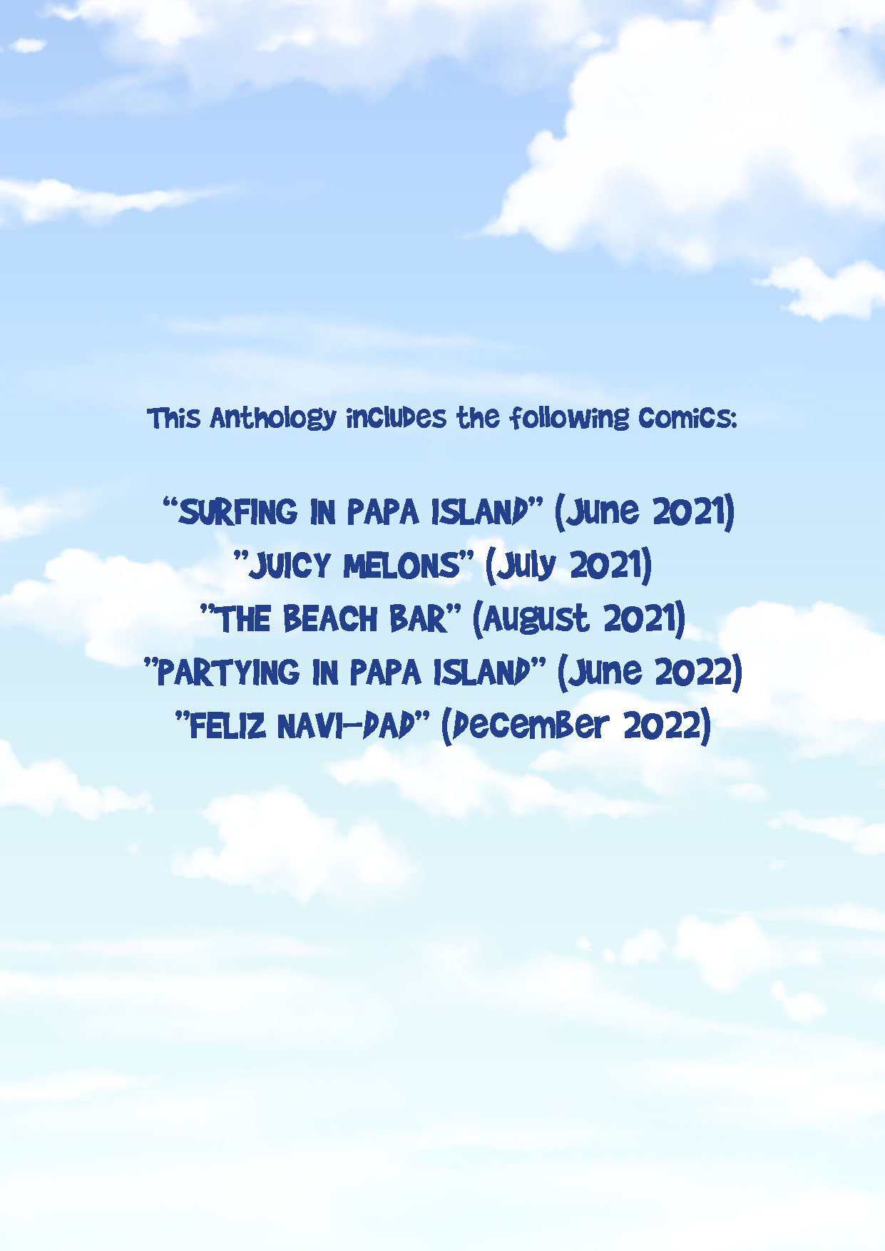 - Summer In Papa Island - Anthology page 3 full