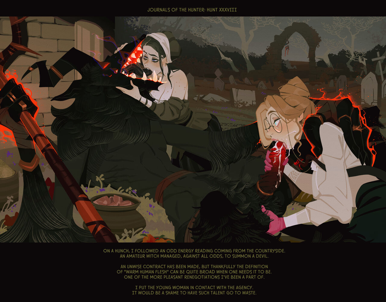 Journals of the Hunter #1-22 page 10 full