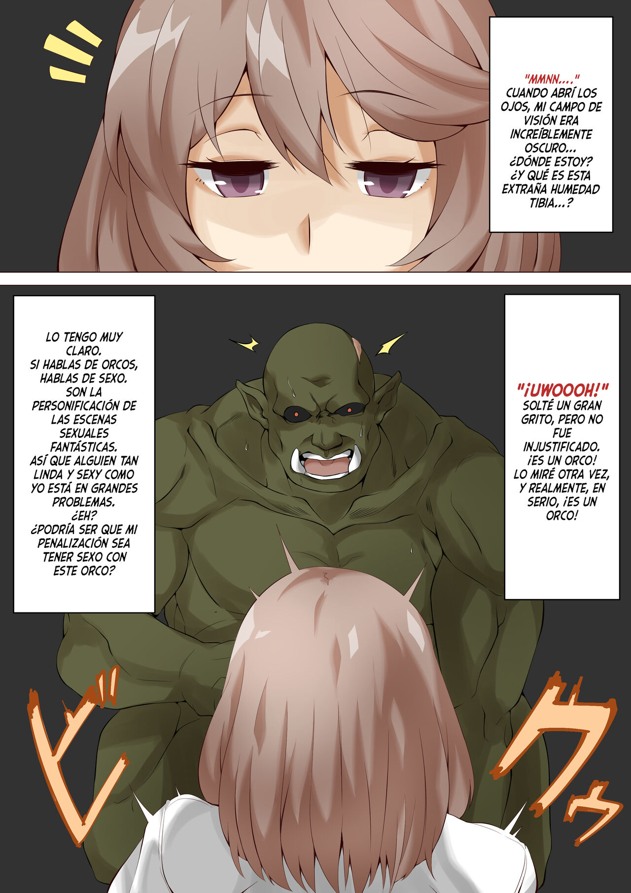 Isekai Tensei Shitara Orc no Yome ni Saserareta - Page 6 - IMHentai