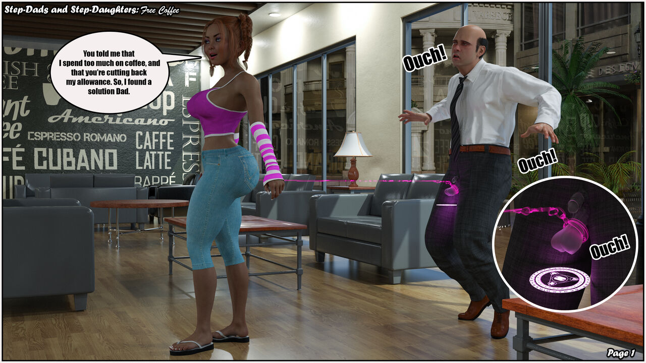 Step-dads and Step-Daughters: Free Coffee - Part 1 page 2 full