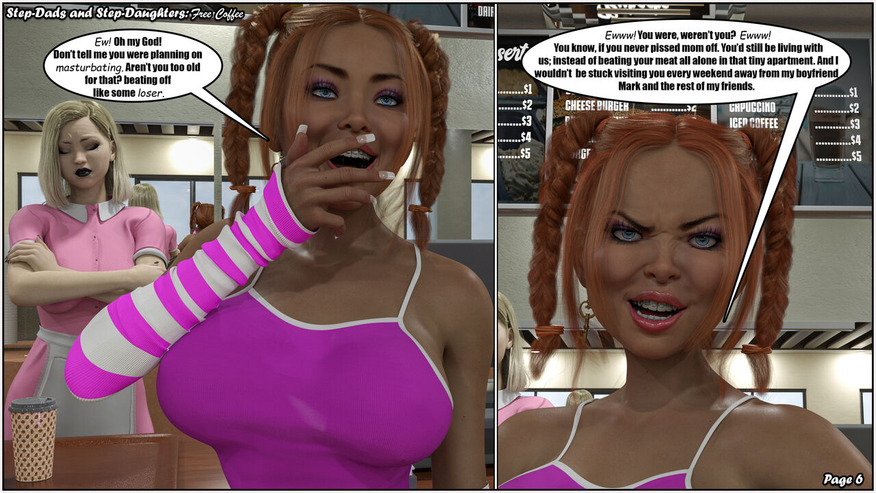Step-dads and Step-Daughters: Free Coffee - Part 1 page 7 full
