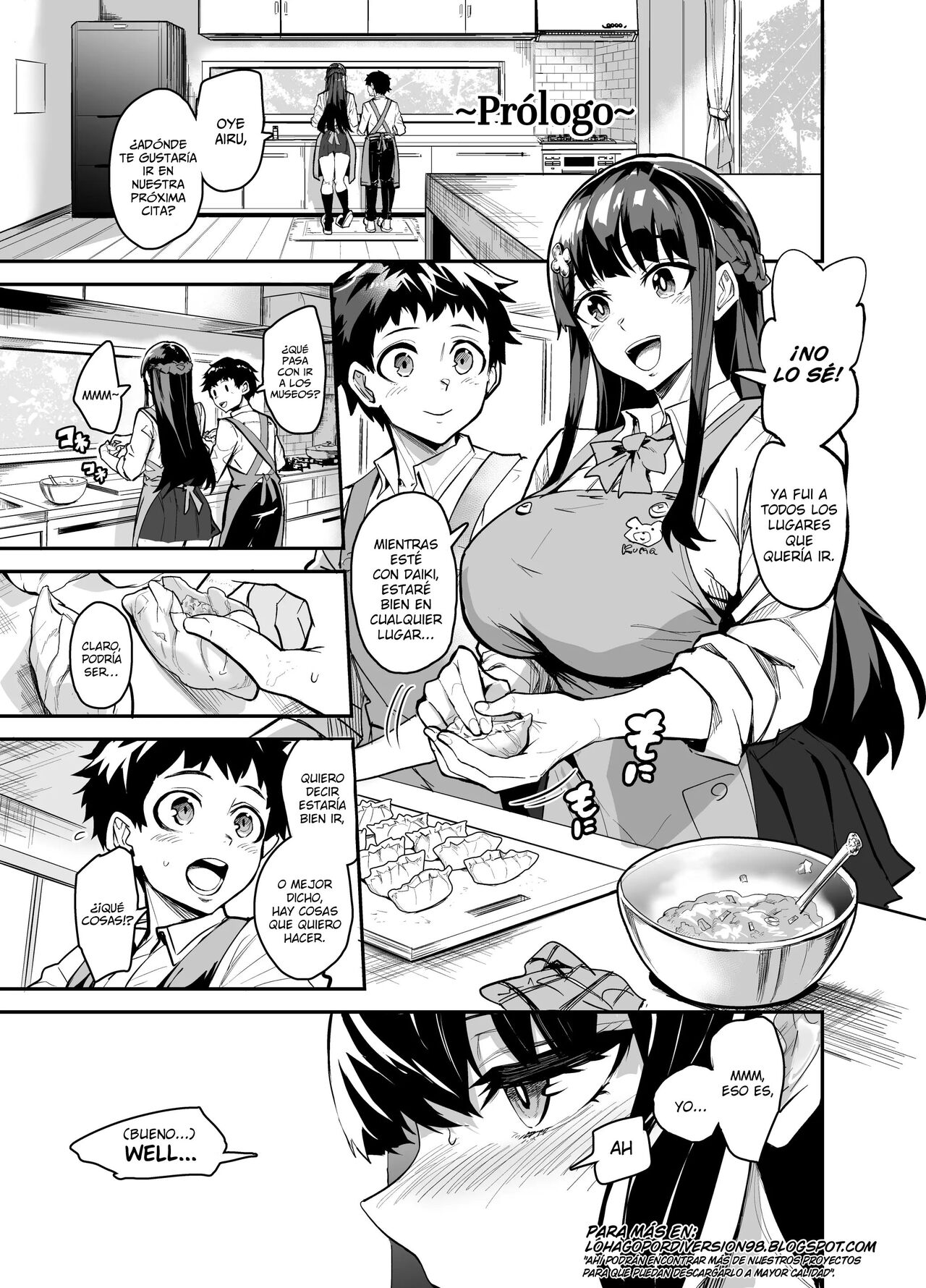 AbKano -Shinrai shiteta Gaikokujin ni Hamerare Ochita Kikoku Kanojo to Boku- | Abroad Kanojo ~Mi Novia, Que Fue Abusada Por Un Extranjero En Quien Confiaba~ Prólogo page 2 full