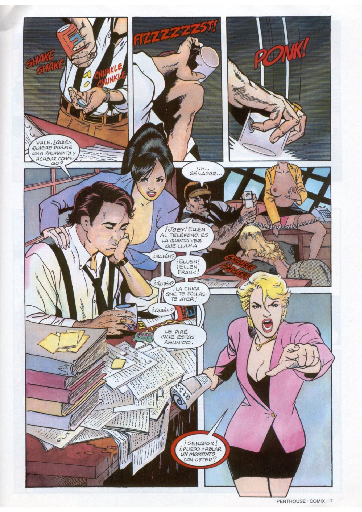 Penthouse Comix #8 page 7 full