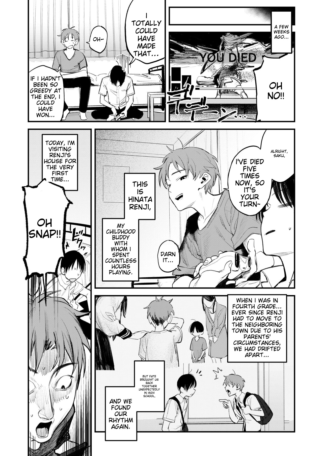 Mamono no Heya ~6 nen-buri ni Saikai shitara Hikikomori NEET ni Natteita Shinyuu no Onee-san ni Semararete Seieki o Shiboritorareru Hanashi page 4 full