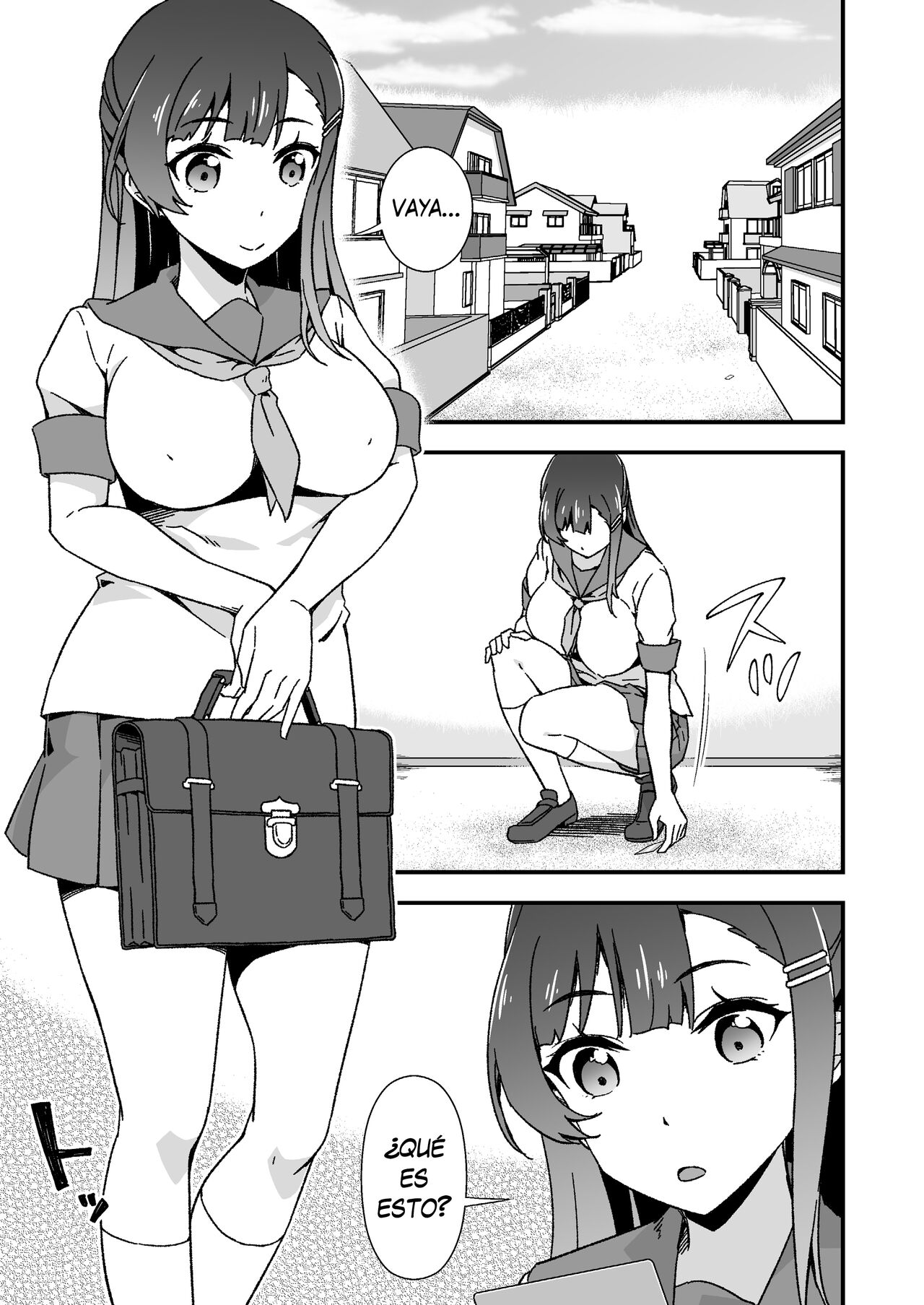 Futanari-chan Haramasex Kyokashou o Hirou - La futanari que encontró una licencia para preñar page 3 full