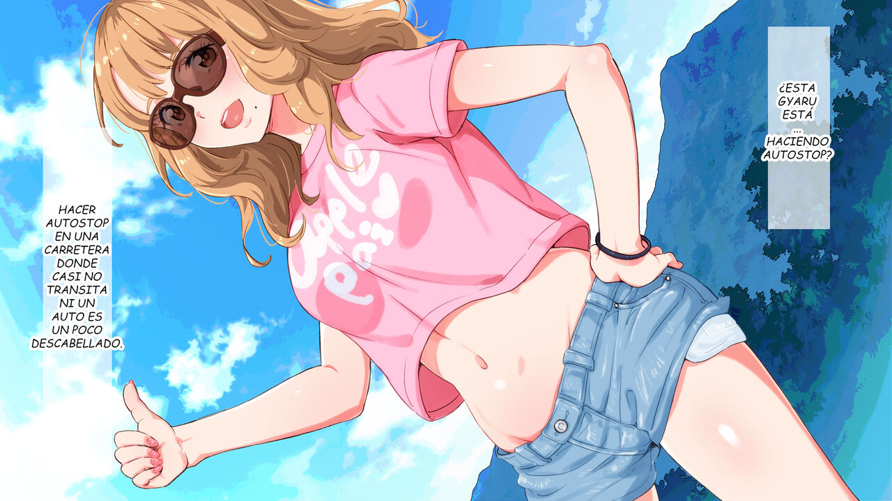 Highly Exposed Hitchhiking Gyaru... page 10 full