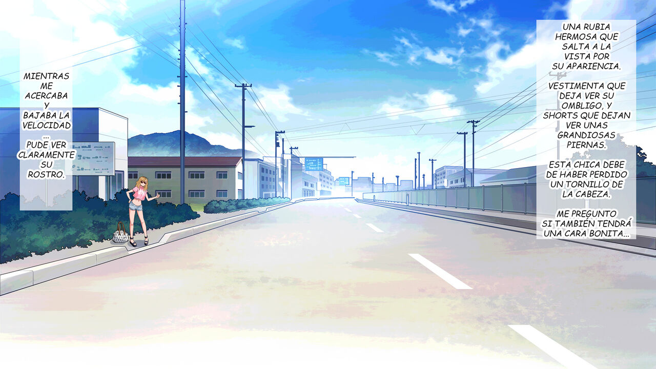 Highly Exposed Hitchhiking Gyaru... page 5 full