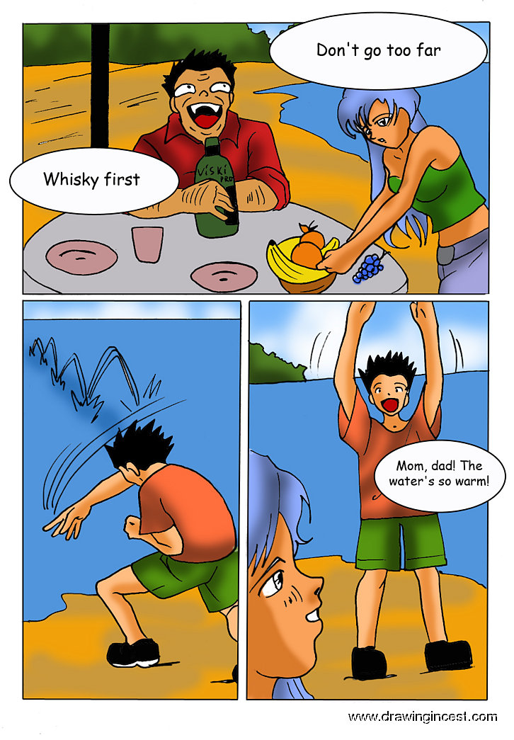 Mom, dad and sonny have a little picnic, amazing page 3 full