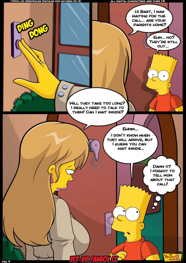 Croc The Yellow Fantasy: Babysitting without Babysitting The Simpsons page 10 full