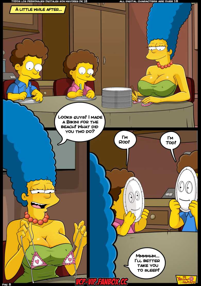Croc The Yellow Fantasy: Babysitting without Babysitting The Simpsons page 9 full