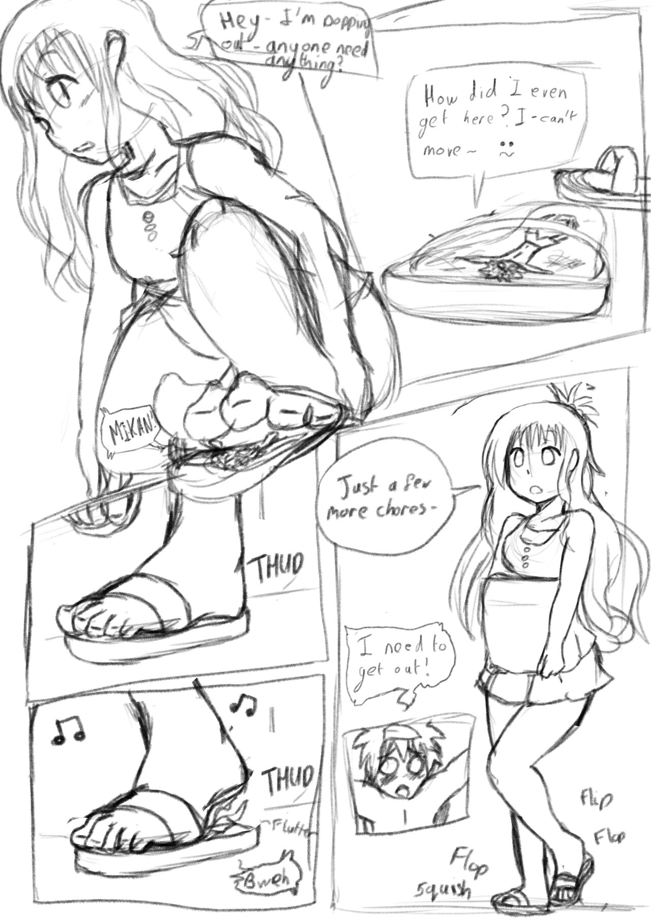 To Love Ru Foot Comic page 1 full