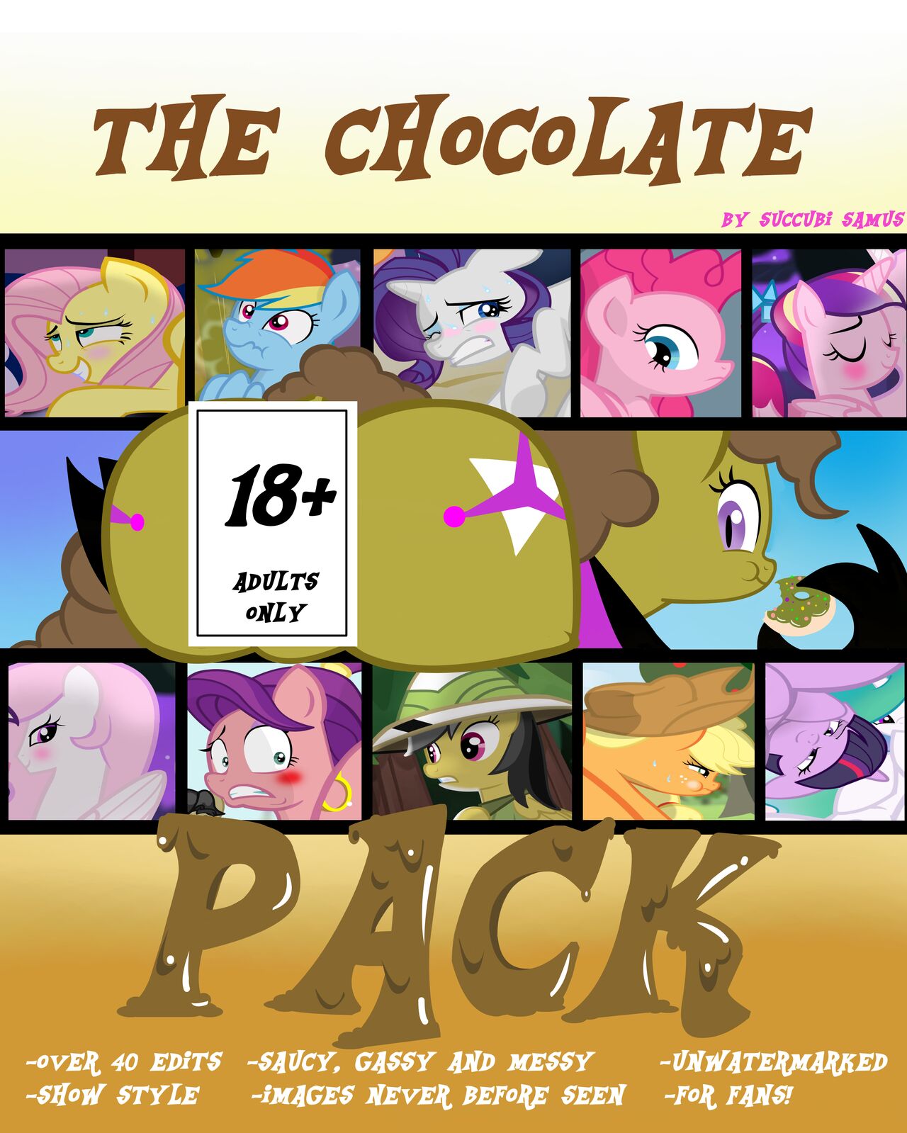The Chocolate Pack 1: Messy Mares page 1 full
