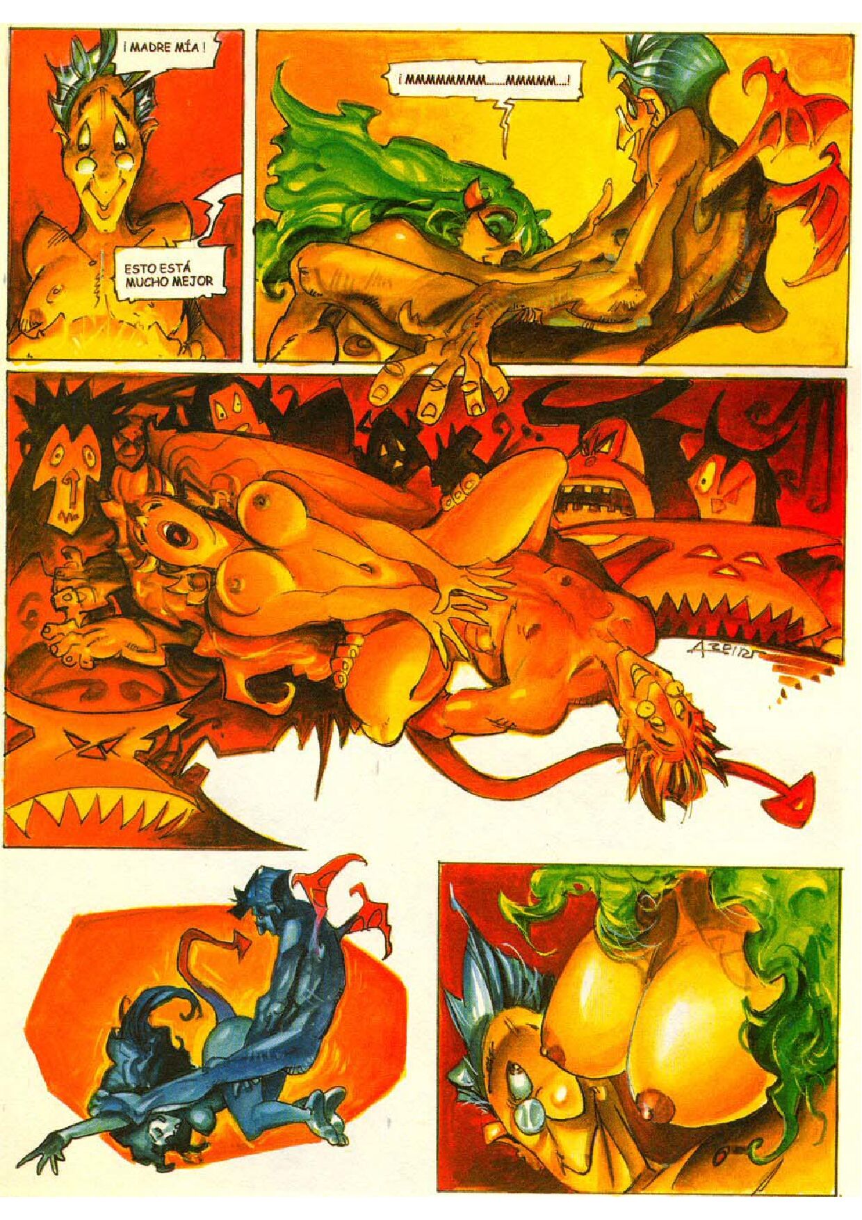 Penthouse Comix #67 page 6 full