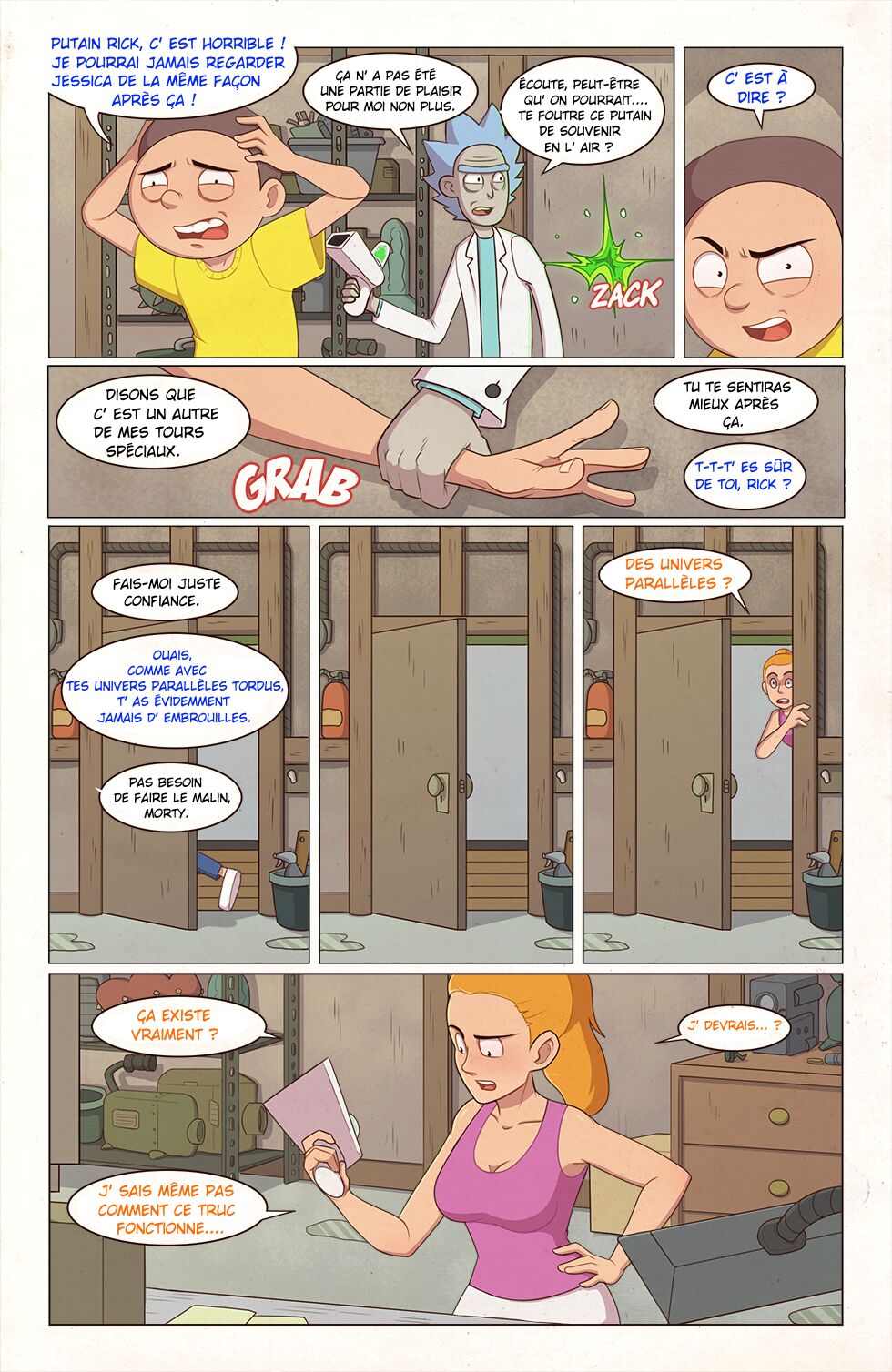 Aventures dans les dimensions parallèles page 8 full
