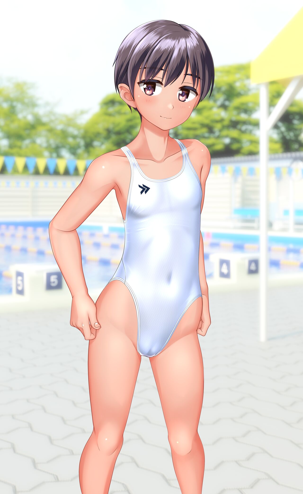 Hiyake Katahaba Loli Boyish page 9 full