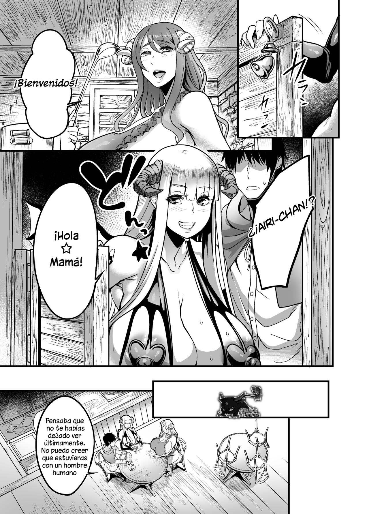 Youkoso Succubus Machi e 2 ~ Mama no Omise e Youkoso!~ | Bienvenidos al Distrito de las Sucubos!!! 2 - La Taberna de Mamá page 8 full