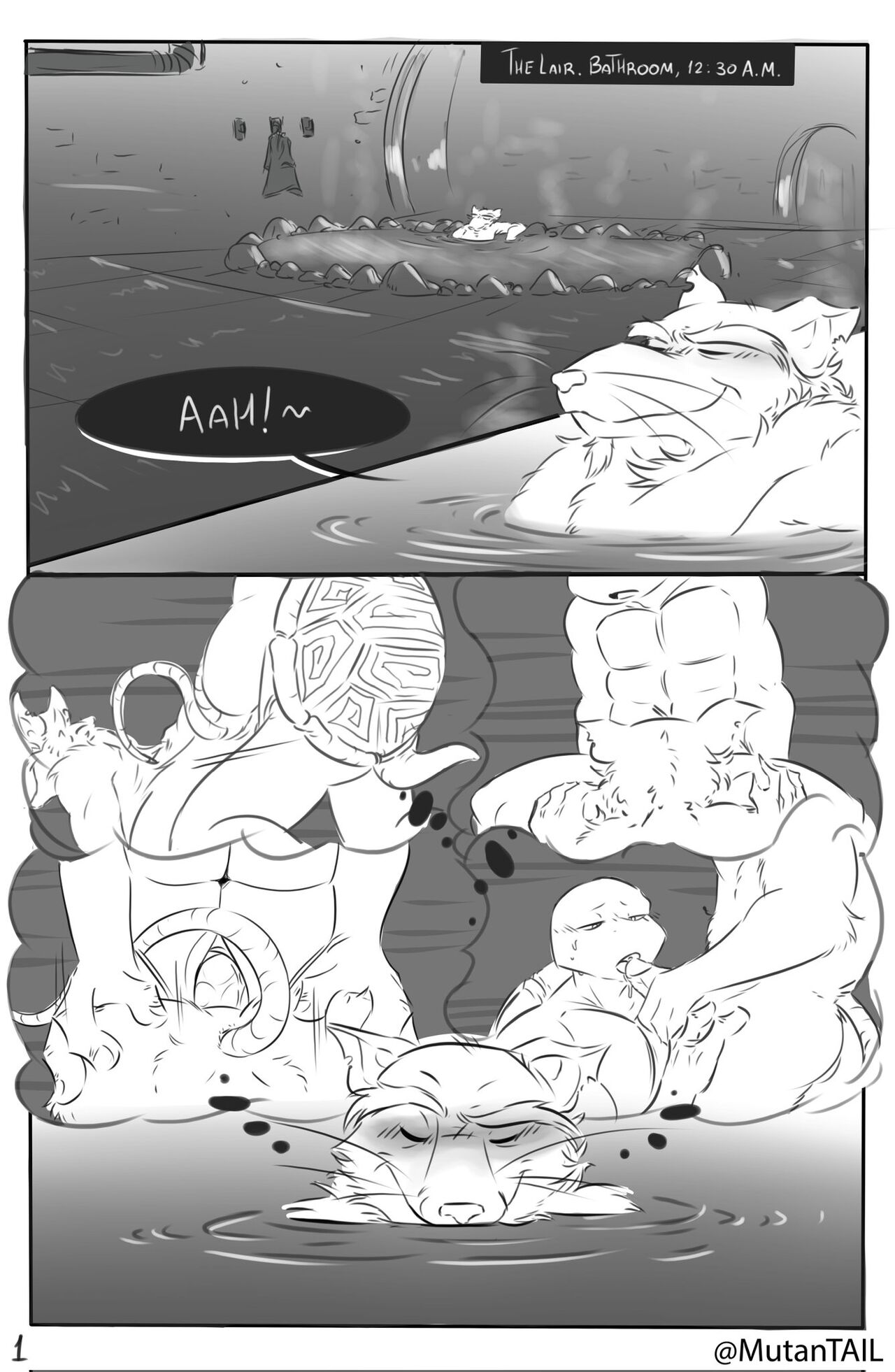 Splinter x Leo page 1 full