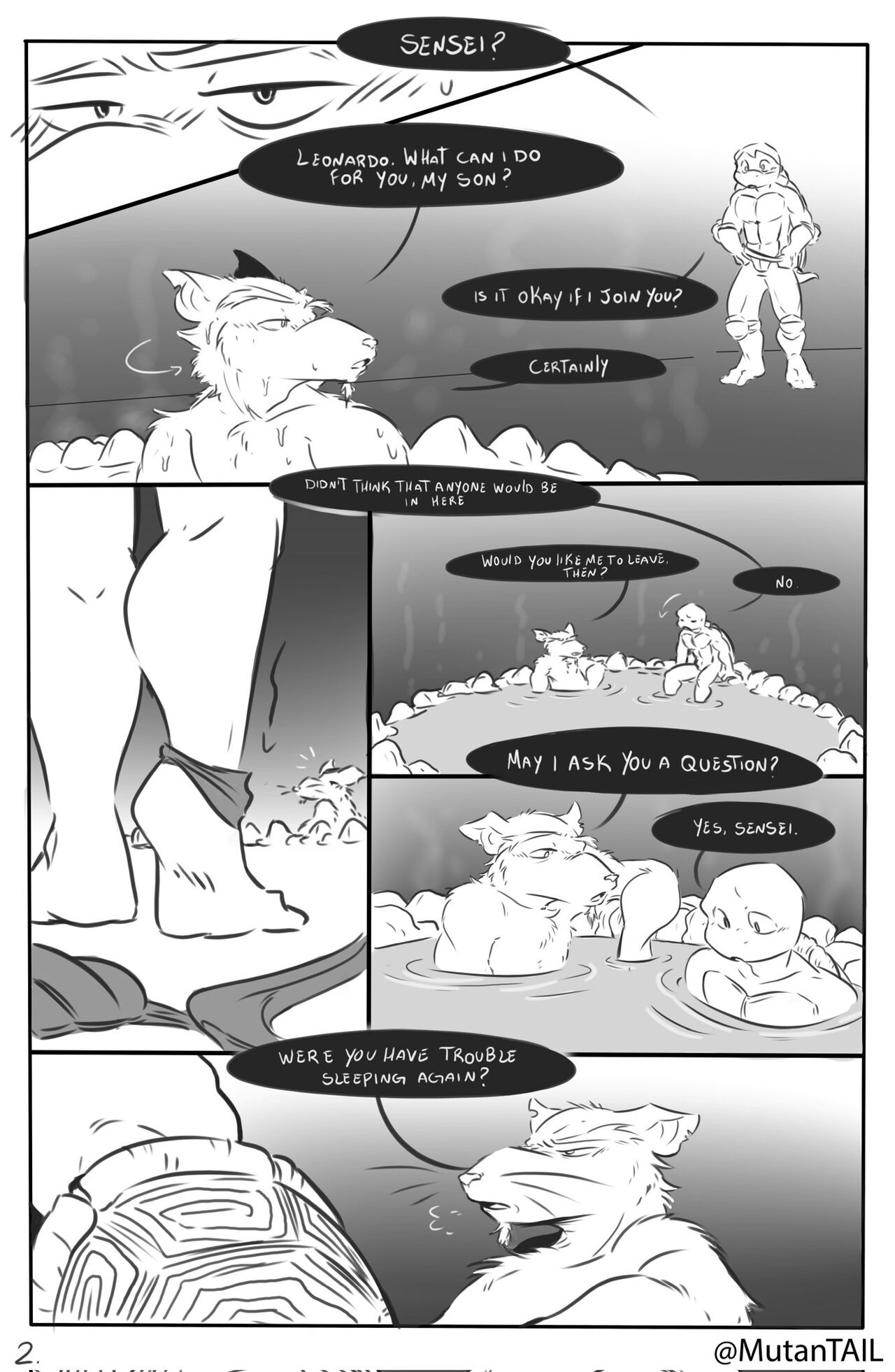 Splinter x Leo page 2 full
