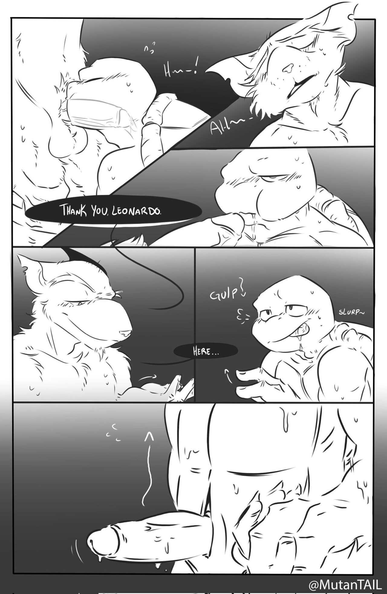 Splinter x Leo page 5 full