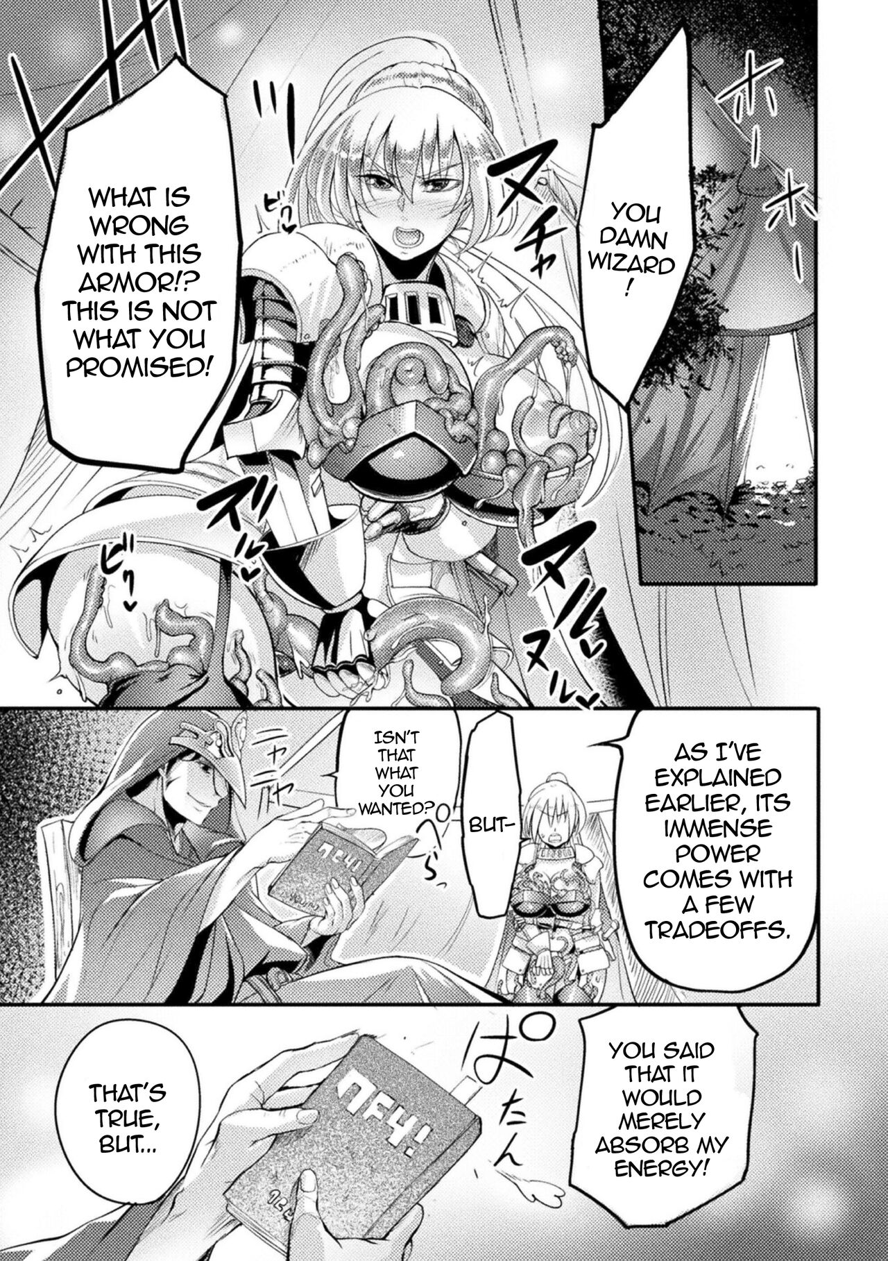 Zettai ni Shokushu ni Maketari Shinai Onna Kishi | The Female Knight Definitely Wont Lose To Tentacles page 5 full