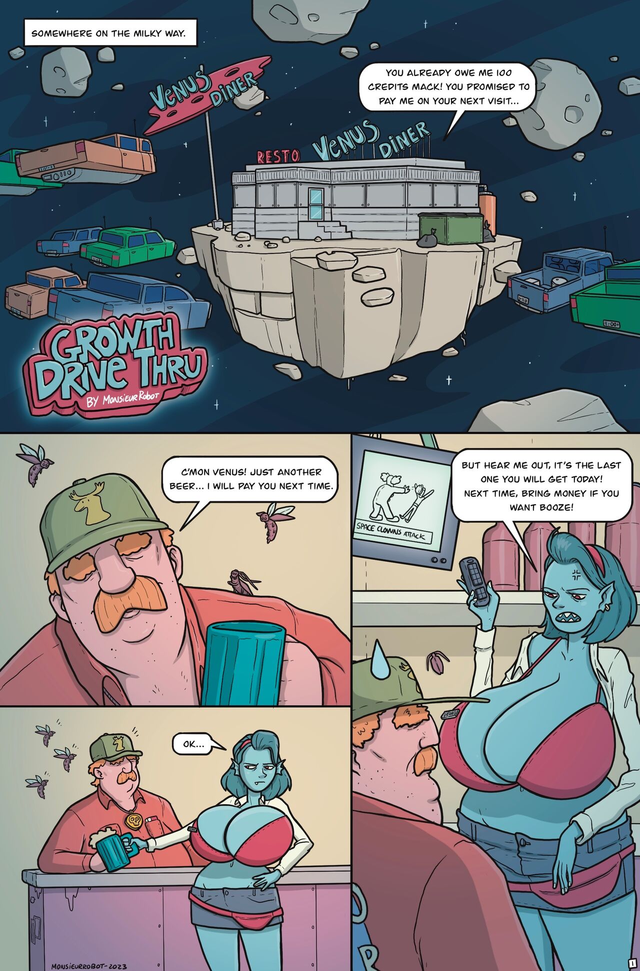 Monsieur robot growth drive thru page 1 full